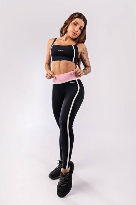 K3947-A_Calca_Legging_com_Chapados_Preto__Off-White__Rosa_Claro__Ref:_K3947-A