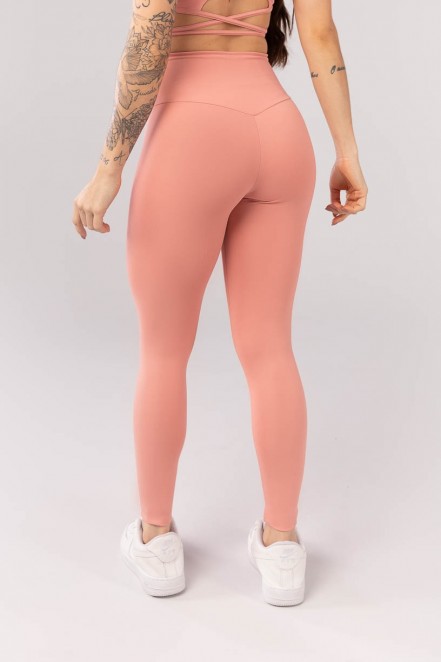 Calça Legging com Tira na Cintura (Rosa) | Ref: K4052-B