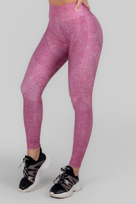 Calça Legging Estampa Digital Cós Duplo (Cabernet) | Ref: K3007-A