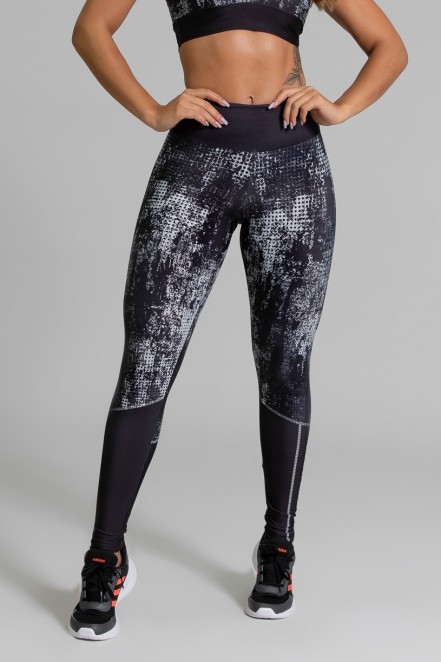 Calça Legging Fitness Estampa Digital Doom | Ref: GO386