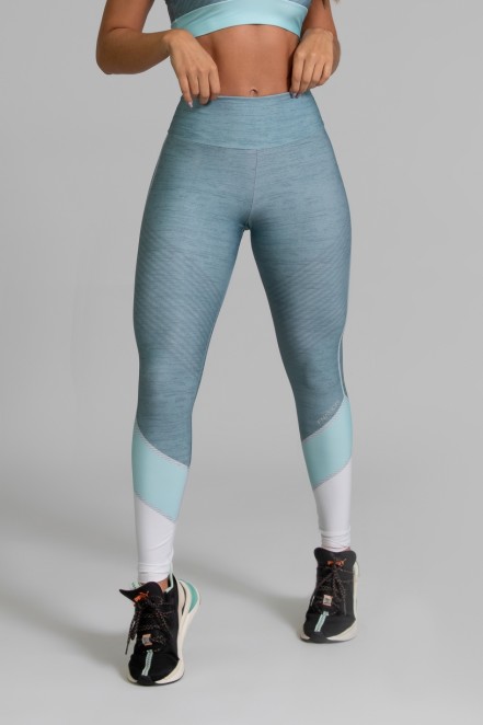 Calça Legging Fitness Estampa Digital Green Expose | Ref: GO339