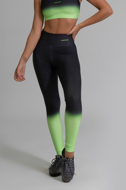 Calça Legging Fitness Estampa Digital Neon Transition | Ref: GO394