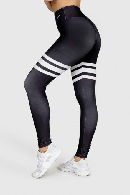 Calça Legging Fitness Estampa Digital Third Basic | Ref: GO290