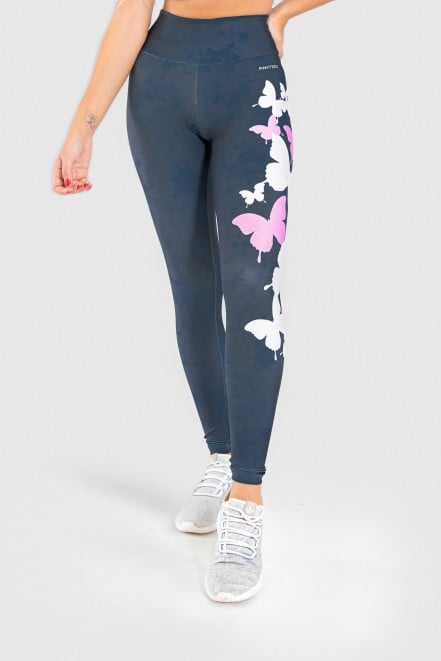 Calça Legging Fitness Estampa Digital Wings of a Butterfly | Ref: GO212