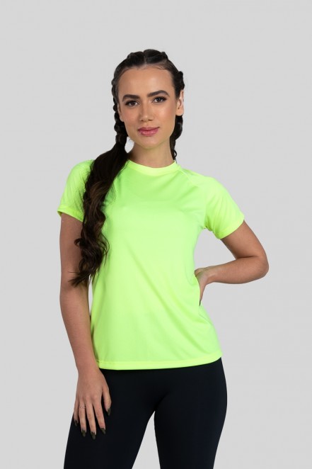 Camisa Raglan Feminina (Verde) | Ref: K3171-B