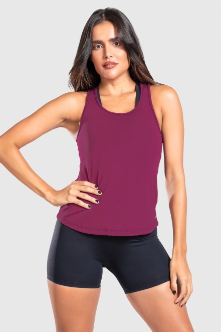 Camiseta Nadador Básica (Roxo) | Ref: K3081-C