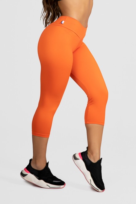 Calça Corsário  (Laranja) | Ref: F73-005