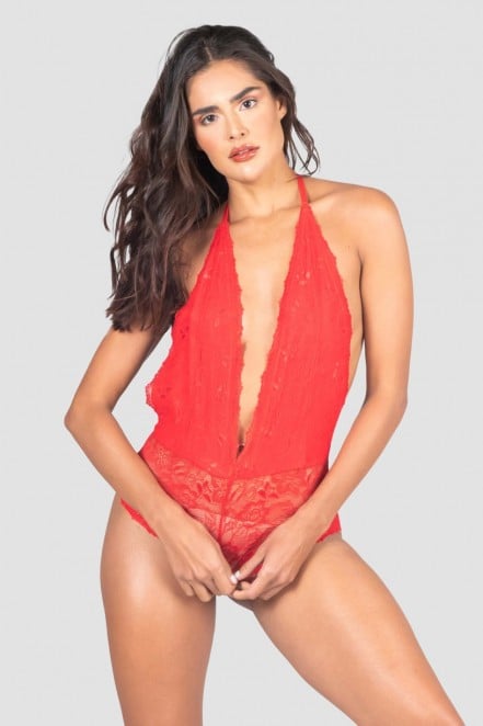 Body Lingerie Tailandês (Vermelho) | Ref: P04-4-C