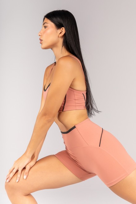 K4684-A_Short_com_Vivo_e_Vies_Contrastante_Telha__Preto__Ref:_K4684-A
