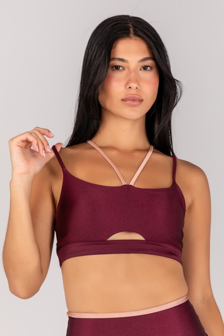 K4370-C_Top_Strappy_com_Abertura_no_Cos_Vinho__Rose__Ref:_K4370-C