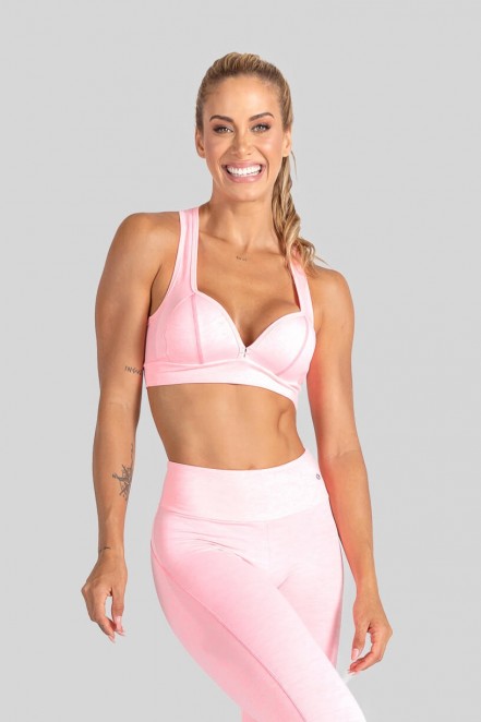 Top com Bojo Mesclado (Rosa) | Ref: K3095-F