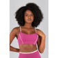 Top com Alças em Rolotê e Vivo (Sorbet / Vanilla) | Ref: K4718-A