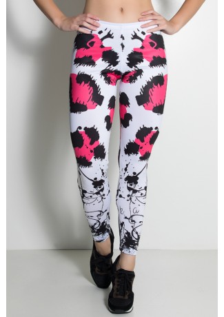 Legging Pink Jaguar Sublimada | Ref: F1552-001