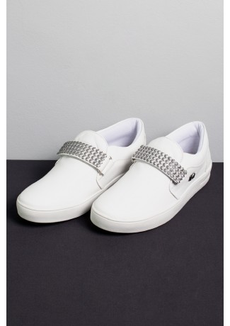 Tênis Mini Sneaker com Velcro (Branco) | Ref: KS-T41