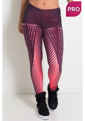 Legging Sublimada PRO (Raios Rosa Neon) | Ref: NTSP11-002