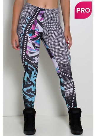 Legging Sublimada PRO (Grafite Colorido) | Ref: NTSP39-001