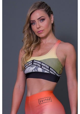 Top Nadador Yellow Black Stripes | Ref: K2668