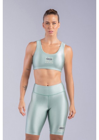 Cropped com Recorte Quadrado (Verde Claro) | Ref: K3393-A