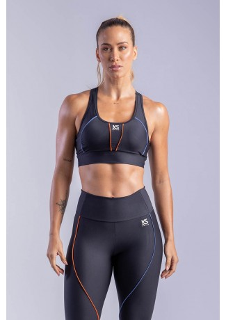 Top Duas Cores com Vivo (Preto / Azul / Laranja) | Ref: K3346-A