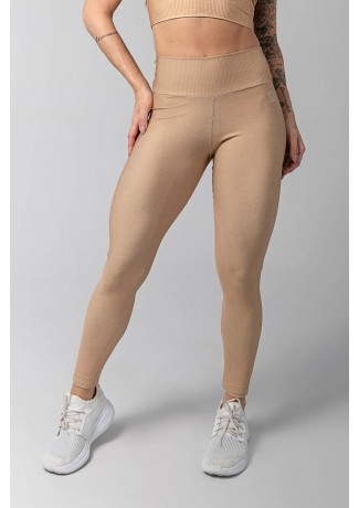 Calça Legging Estampa Digital com Cós Duplo (Caramelo) | Ref: K3600-E