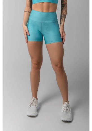 Short com Cós Duplo Estampa Digital (Verde Água) | Ref: K3639-C