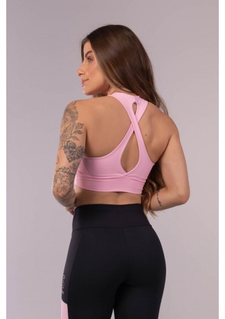 Top Cruzado nas Costas (Rosa Claro) | Ref: K3536-B