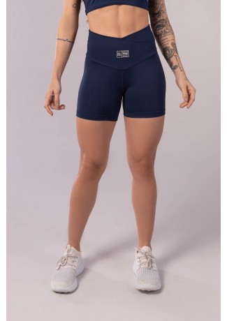 Short com Cós Transpassado (Azul Marinho) | Ref: K3540-C