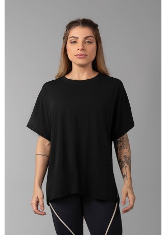 Blusa Manga Morcego (Preto) | Ref: K3555-A