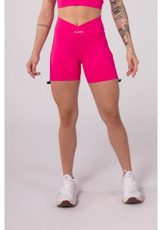 Short com Franzido Lateral (Rosa) | Ref: K3544-E