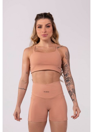 Top com Alças Cruzadas (Nude) | Ref: K3444-F