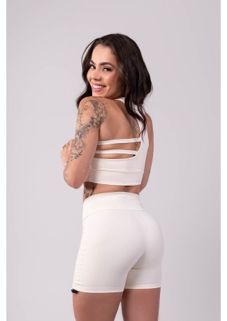 Top Assimétrico com Viés (Off-White) | Ref: K3543-F