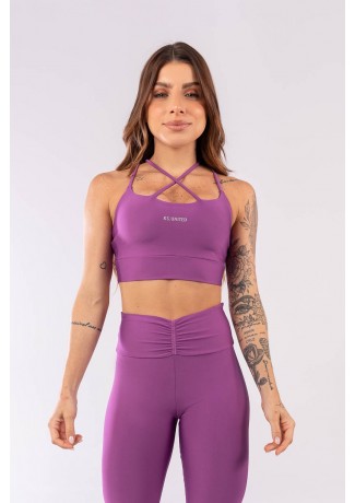 Top com Alças Duplas (Roxo) | Ref: K3939-C