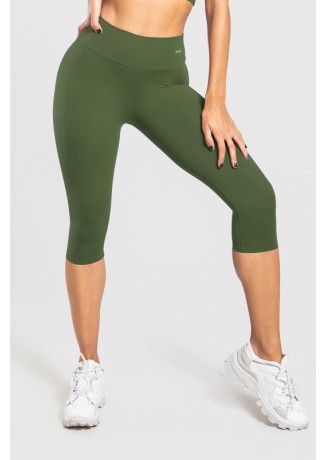 Calça Corsário Básica (Verde Militar) | Ref: K3075-E