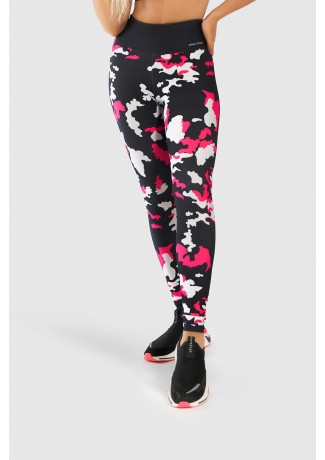 Calça Legging Fitness Estampa Digital Casual Military | Ref: GO187