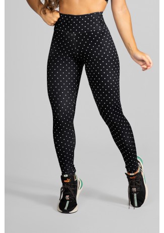 Calça Legging Fitness Estampa Digital Little Points | Ref: GO214