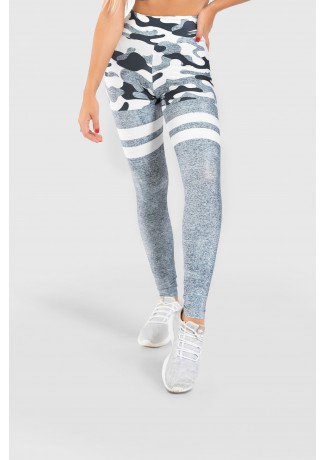 Calça Legging Fitness Estampa Digital Militar Line | Ref: GO404