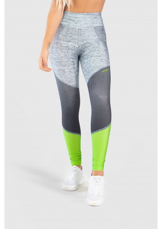 Calça Legging Fitness Estampa Digital Neon Light | Ref: GO239