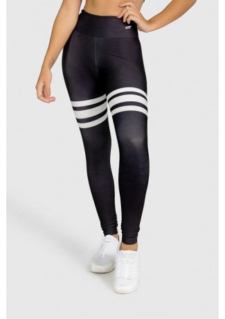 Calça Legging Fitness Estampa Digital Third Basic | Ref: GO290