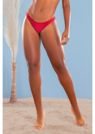 Calcinha Biquíni Fio Duplo (Vermelho) | Ref: K2941-D