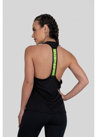 Camiseta com Elástico (Preto / Amarelo) | Ref: K3151-A