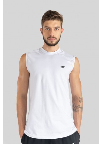 Camiseta Regata Masculina (Branco) | Ref: K3117-B