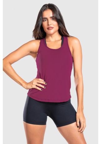 Camiseta Nadador Básica (Roxo) | Ref: K3081-C