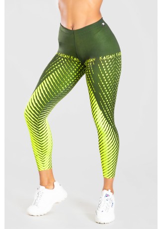 Legging Sublimada PRO (Raios Amarelo Neon) | Ref: NTSP11-001