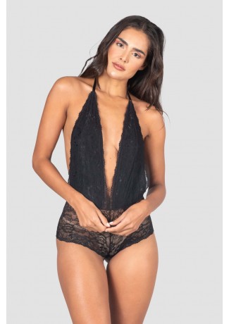 Body Lingerie Tailandês (Preto) | Ref: P04-4-A
