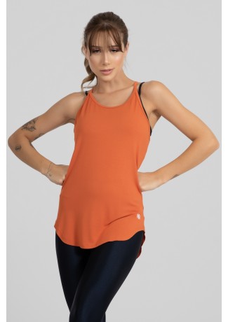 Regata Viscolycra Abaulada (Laranja) | Ref: GO398-D