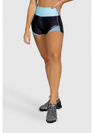 Short Fitness Estampa Digital Blue Points | Ref: GO278