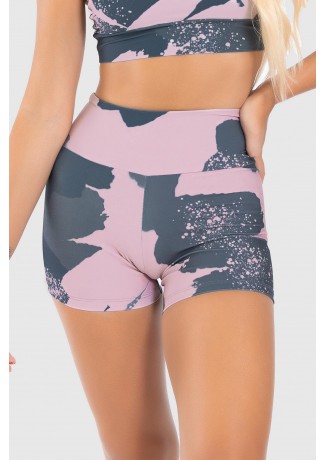 Short Fitness Estampa Digital Brush Colors | Ref: GO222