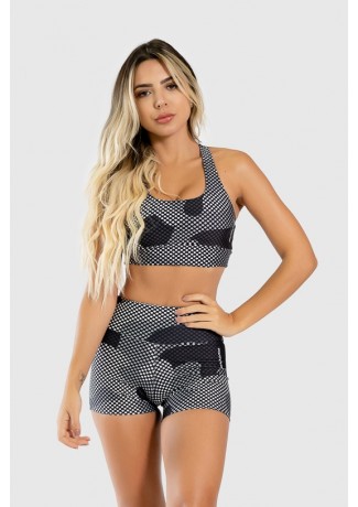 Short Fitness Estampa Digital Camo Screen | Ref: GO330