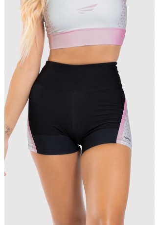 Short Fitness Estampa Digital Geometric Flowers | Ref: GO223