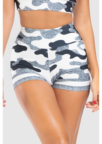 Short Fitness Estampa Digital Militar Line | Ref: GO403